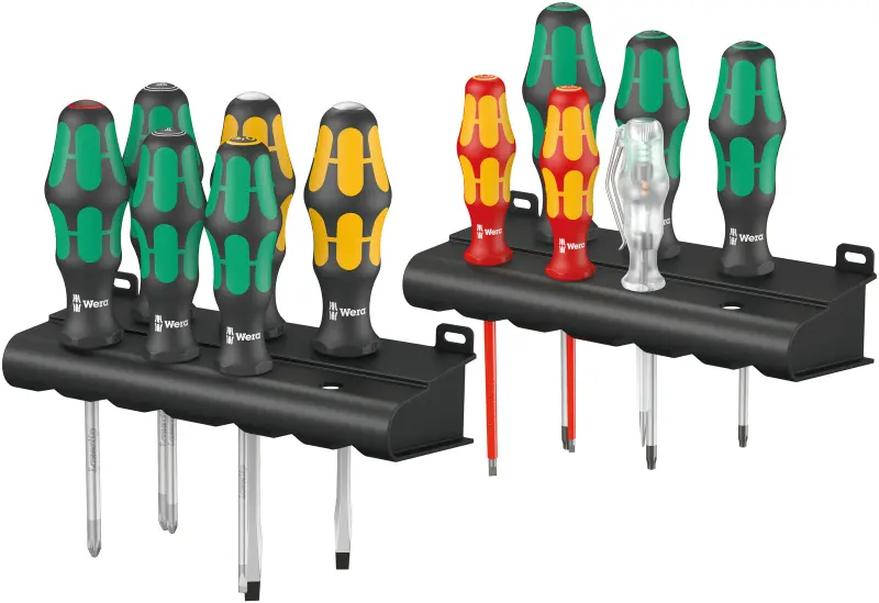Wera 051011 Sada šroubováků plochých/křížových/TORX® Wera Plus, 12-dílná. Kraftform XXL TX (W05051011001)