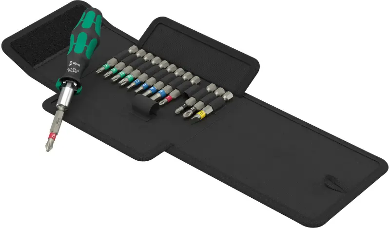 Wera 051060 Držák bitů Kraftform Kompakt 838 RA S Set 1 včetně bitů (Sada 14 dílů) (W05051060001)