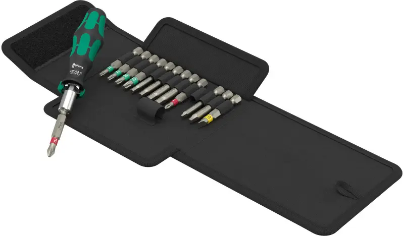 Wera 051065 Držák bitů Kraftform Kompakt 838 RA S Imperial Set 1 včetně bitů (Sada 14 dílů) (W05051065001)