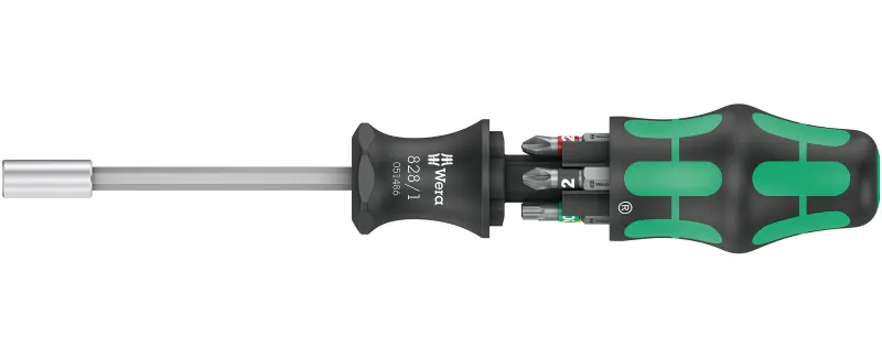 Wera 051510 Držák bitů Kraftform Kompakt 27 Set 1 včetně bitů v rukojeti (Sada 7 dílů) (W05051510001)