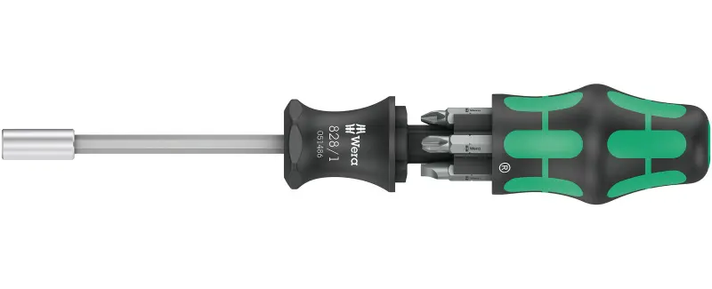 Wera 051511 Držák bitů Kraftform Kompakt 27 Set 2 včetně bitů v rukojeti (Sada 7 dílů) (W05051511001)