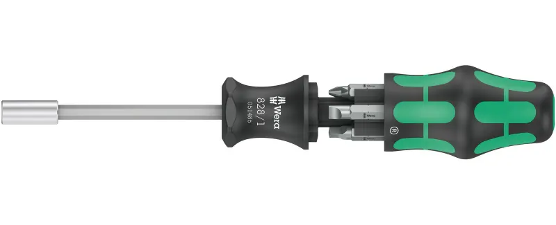 Wera 051512 Držák bitů Kraftform Kompakt 27 Imperial Set 1 včetně bitů v rukojeti (Sada 7 dílů) (W05051512001)