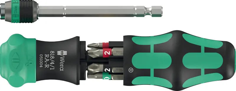 Wera 051513 Ruční šroubovák s ráčnou Kraftform Kompakt 20 RA-R včetně bitů (Sada 6 dílů) (W05051513001)