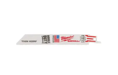 Pilové plátky na kov Milwaukee Sawzall Thin Kerf SM 150 x 24 Tpi (5 ks) (MI48475186)