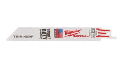 Pilové plátky na kov Milwaukee Sawzall Thin Kerf SM 150 x 24 Tpi (5 ks) (MI48475186)