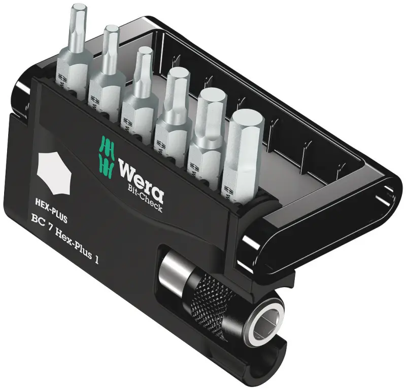 Wera 056168 Bity sd typ Bit-Check 7 Hex-Plus 1 (W05056168001)