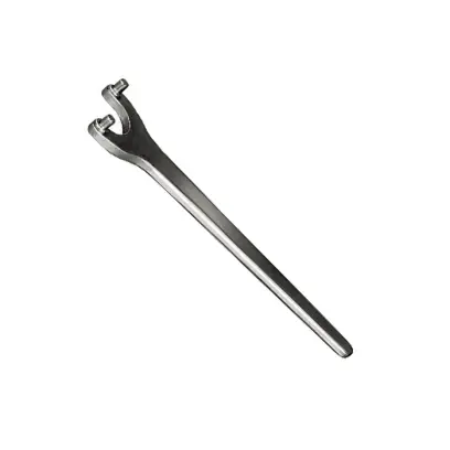 Klíč na kruhové matice se dvěma otvory rovný 5x180mm AMF