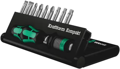 Wera 056653 Sada 9 ks torzních bitů Kraftform Kompakt 10 s držákem 813 R Kraftform (W05056653001)