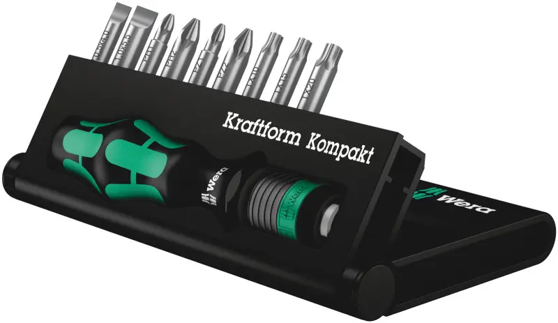 Wera 056653 Sada 9 ks torzních bitů Kraftform Kompakt 10 s držákem 813 R Kraftform (W05056653001)