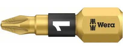 Wera 056700 Bit PZ 1 – 855/1 BDC. Šroubovací bit 1/4 Hex, 25 mm pro křížové šrouby Pozidriv (W05056700001)