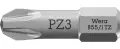 Wera 056825 Šroubovací bit 1/4" Hex PZ 3 x 25 mm, typ 855/1 TZ pro křížové šrouby Pozidriv (W05056825001)