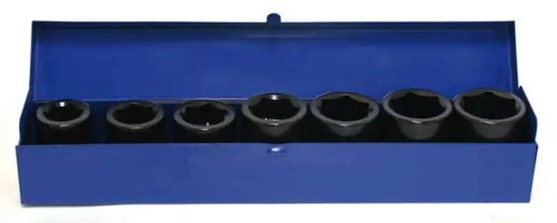 Utahovací nástavce 1", sada 7 dílů