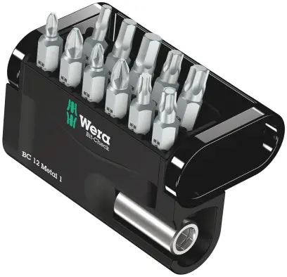 Wera 057424 Šroubovací bity Bit-Check 12 Metal 1 (Sada 12 dílů) (W05057424001)