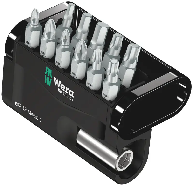 Wera 057424 Šroubovací bity Bit-Check 12 Metal 1 (Sada 12 dílů) (W05057424001)