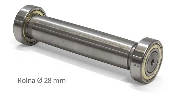 Výměnný váleček průměr 42 mm pro pásovou brusku Metallkraft KRBS 101 (BOW3705142)