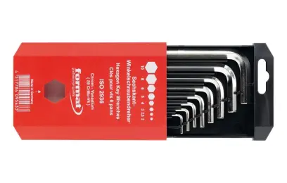 Zástrčné šestihranné klíče (inbus) DIN911 2-10x mm FORMAT