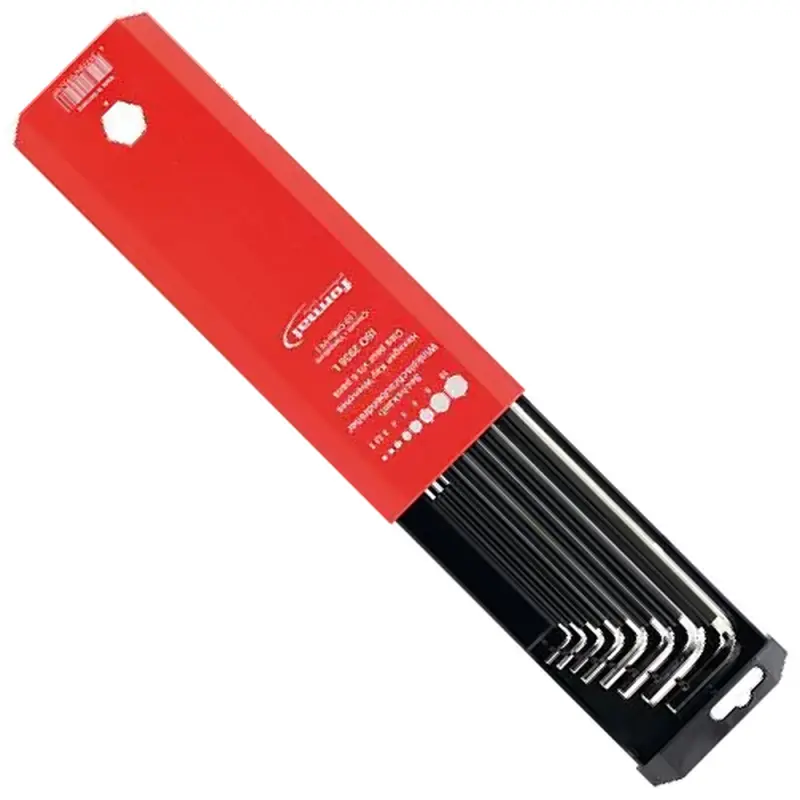 Zástrčné šestihranné klíče (inbus) zásuvný box vnitřní 6-hran, dlouhý 2-10x mm FORMAT