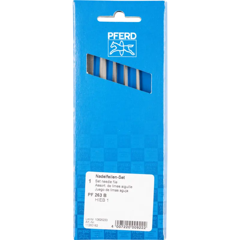 SB 263 160 mm H1  PILNÍK JEHLOVÝ - SADA, (PF4007220009222)