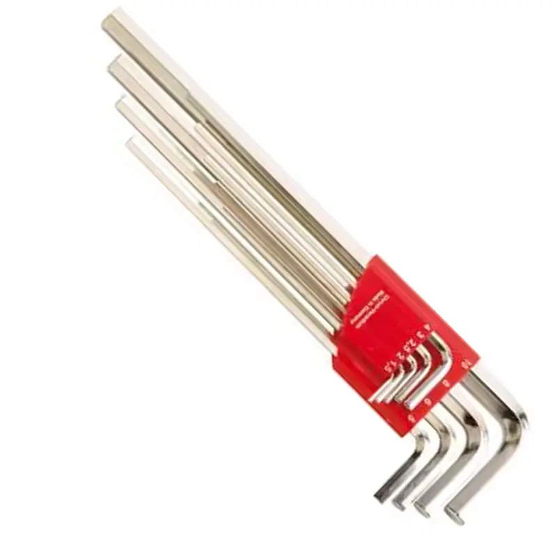 Zástrčné šestihranné klíče (inbus) 1,5-10x mm 9 ks. FORMAT (EDE58470120)