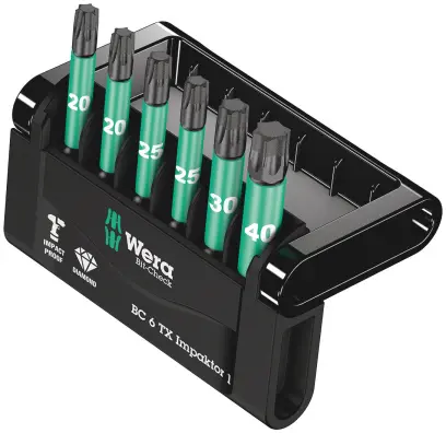 Wera 057693 Sada bitů Mini-Check Impaktor 2 (6 dílů TX) (W05057693001)