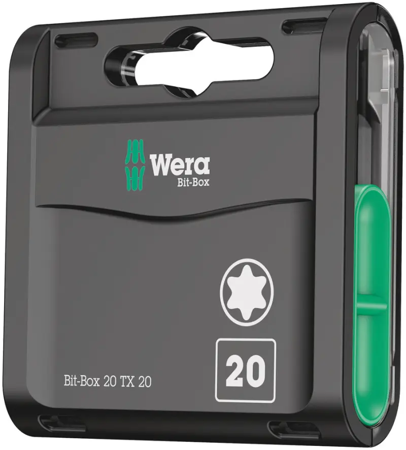 Wera 057770 Šroubovací bity TX 20x25 Bit-Box 20 TX (20 Ks) (W05057770001)