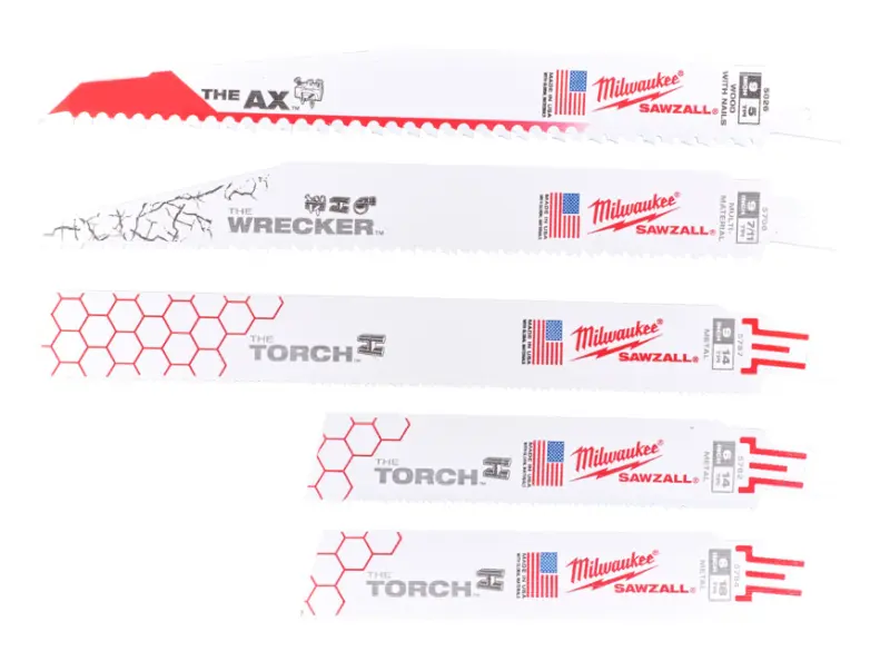 Sada pilových plátků Milwaukee Sawzall (5 ks) (MI49222205)