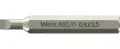 Wera 058101 Šroubovací bit 800/0 Micro 0,40 x 2,5 na šrouby s plochou drážkou (W05058101001)