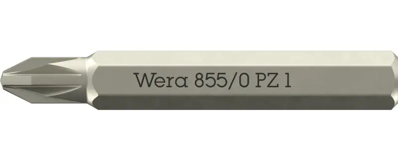 Wera 058141 Šroubovací bit 855/0 Micro PZ 1 na šrouby s křížovou drážkou (W05058141001)