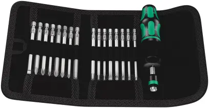 Wera 059293 Momentový šroubovák 7441 Kraftform Kompakt 60 Torque 1,2 ÷ 3,0 Nm (Včetně sady 16 bitů) (W05059293001)