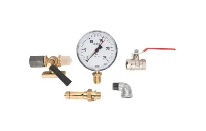 Sada armatur pro nádoby od 1 000 l, 1", 11 bar