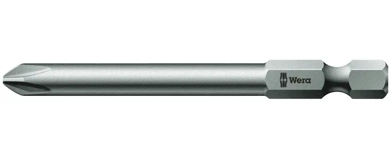 Wera 059770 Bit PH 2 – 851/4 Z. Šroubovací bit 1/4" Hex, 70 mm pro křížové šrouby Phillips (W05059770001)