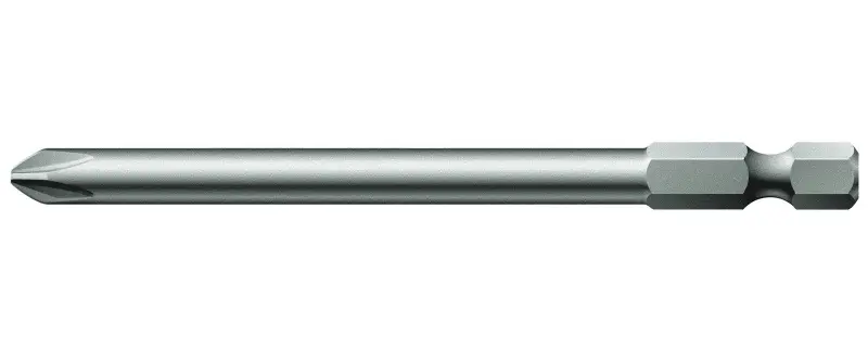 Wera 059775 Bit PH 2 – 851/4 Z. Šroubovací bit 1/4 Hex, 89 mm pro křížové šrouby Phillips (W05059775001)