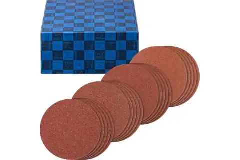 Brusné kotouče se suchým zipem Pferd SET KR 125 A GROB (Sada 20 dílů) (PF4007220026403)