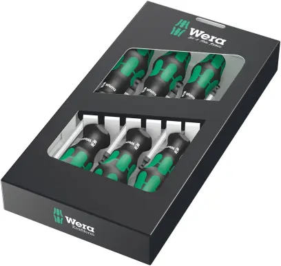 Wera 135028 Šroubováky 6hranné, kulová hlava - 6 ks (EDE58680005)