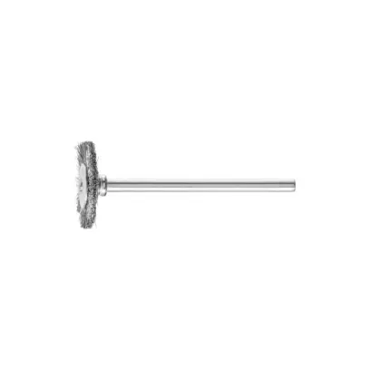 Kotoučový kartáč se stopkou Pferd RBU 1902/3 INOX 0,10, zvlněný drát (PF4007220032589)
