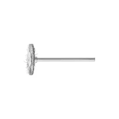Kotoučový kartáč se stopkou Pferd RBU 2202/3 INOX 0,10, zvlněný drát (PF4007220032596)