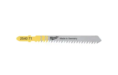 Pilové plátky 75 x 3 mm Milwaukee T 111 C do přímočaré pily (Dřevo a plast) (MI4932254071)