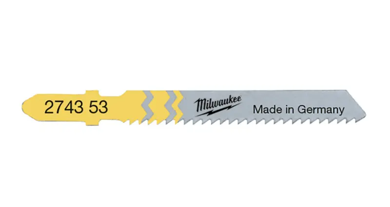 Pilové plátky 50 x 2 mm Milwaukee T 119 B do přímočaré pily (Dřevo a plast) (MI4932274353)