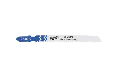 Pilové plátky BI 75 x 2,5 mm Milwaukee T 101 A SP. do přímočaré pily (Kov) (MI4932274651)
