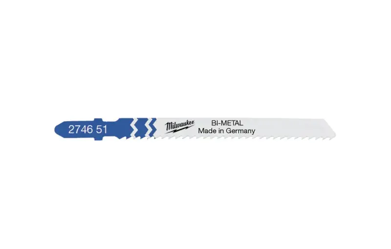 Pilové plátky BI 75 x 2,5 mm Milwaukee T 101 A SP. do přímočaré pily (Kov) (MI4932274651)
