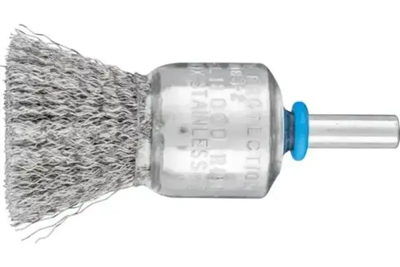 Štětcový kartáč se stopkou Pferd PBU 2022/6 INOX 0,20, zvlněný drát INOX (PF4007220045312)
