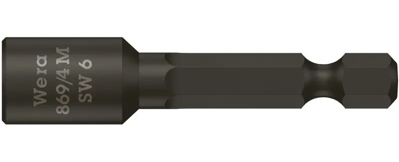 Wera 060421 Nástrčná hlavice 1/4" šestihran 6 x 50 mm typ 869/4 M (W05060421001)