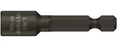 Wera 060422 Nástrčná hlavice 1/4" šestihran 7 x 50 mm typ 869/4 M (W05060422001)
