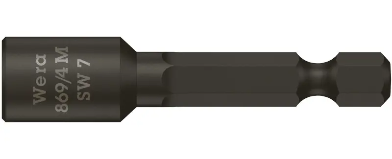 Wera 060422 Nástrčná hlavice 1/4" šestihran 7 x 50 mm typ 869/4 M (W05060422001)