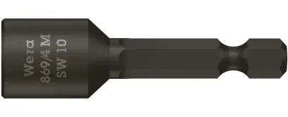 Wera 060425 Nástrčná hlavice 1/4" šestihran 10 x 50 mm typ 869/4 M (W05060425001)