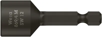Wera 060427 Nástrčná hlavice 1/4" šestihran 12 x 50 mm typ 869/4 M (W05060427001)