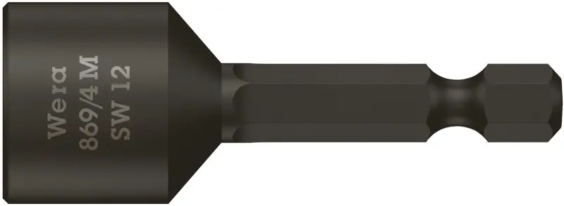 Wera 060427 Nástrčná hlavice 1/4" šestihran 12 x 50 mm typ 869/4 M (W05060427001)