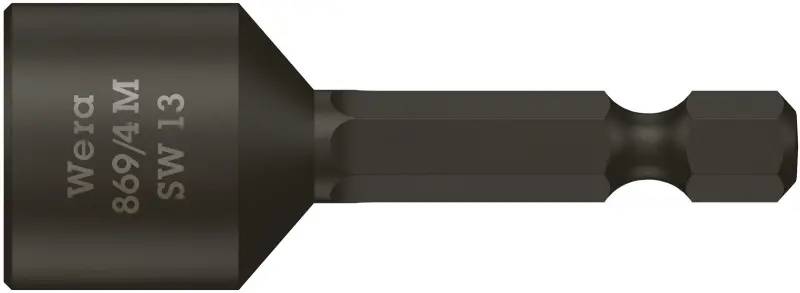 Wera 060428 Nástrčná hlavice 1/4" šestihran 13 x 50 mm typ 869/4 M (W05060428001)