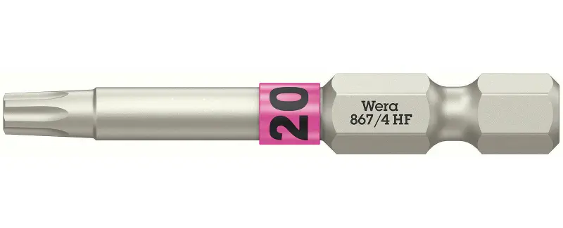 Wera 060508 Šroubovací bit 1/4" TX 20 867/4 Torx® HF s přidržovací funkcí (W05060508001)