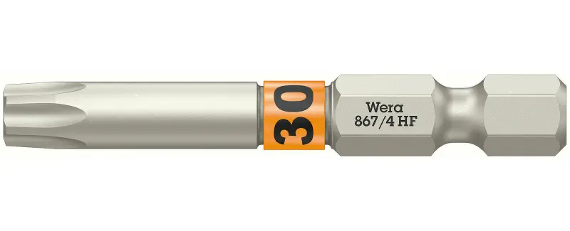 Wera 060510 Šroubovací bit 1/4" TX 30 867/4 Torx® HF s přidržovací funkcí (W05060510001)